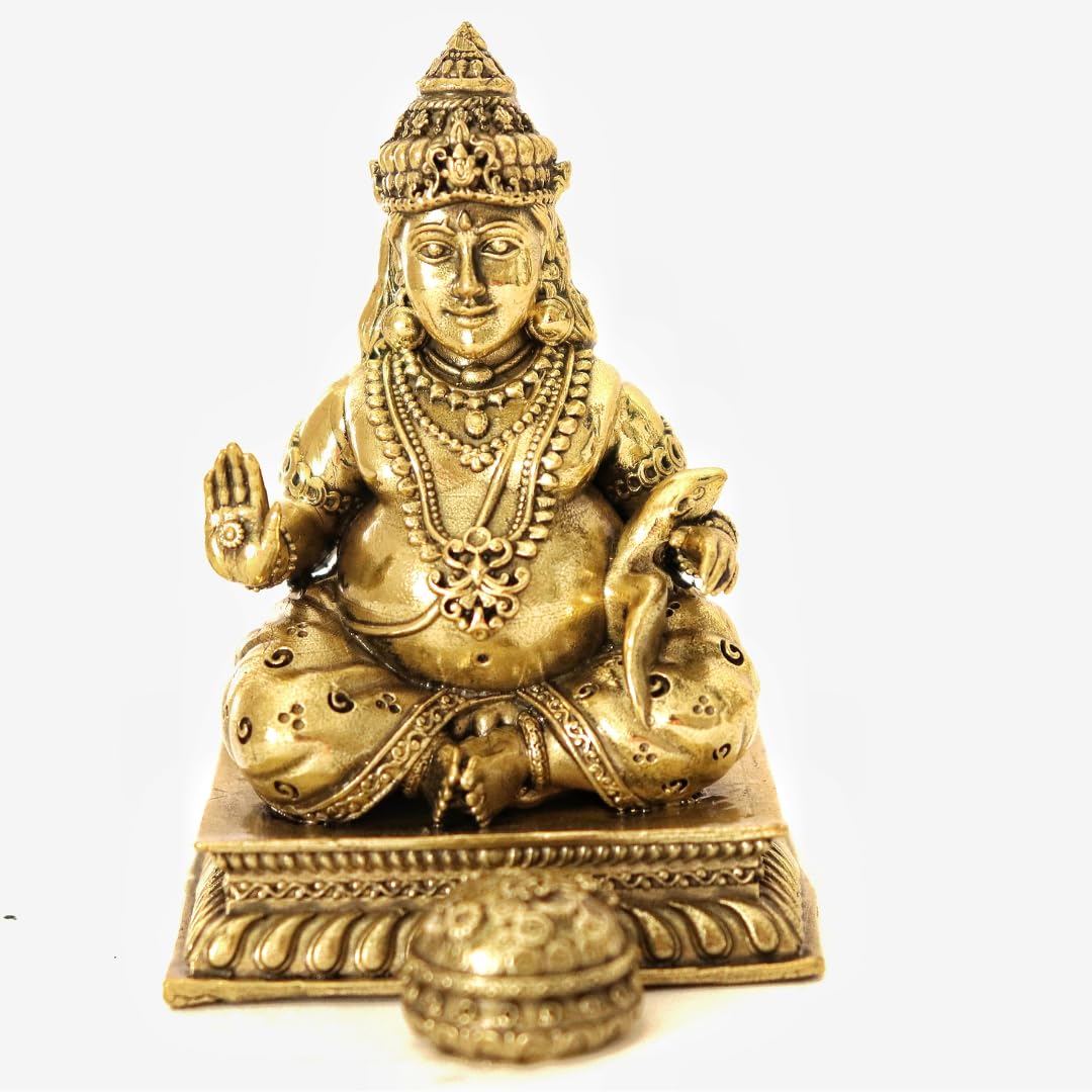 Brass Kuber Murti | 3 Inch