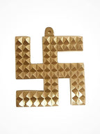Brass Swastik Pyramid