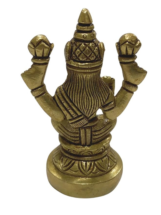 Brass Laxmi Ji Murti - 3 INCH