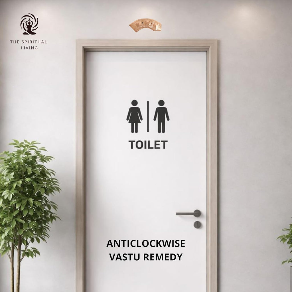 Vastu Copper Anti Clockwise | 3.5 Inch | Pack of 9 | Pyramid | Main Door | for Toilet |  Vastu Remedy (वास्तु उपाय) |