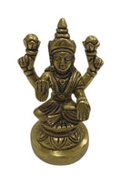 Brass Laxmi Ji Murti - 3 INCH
