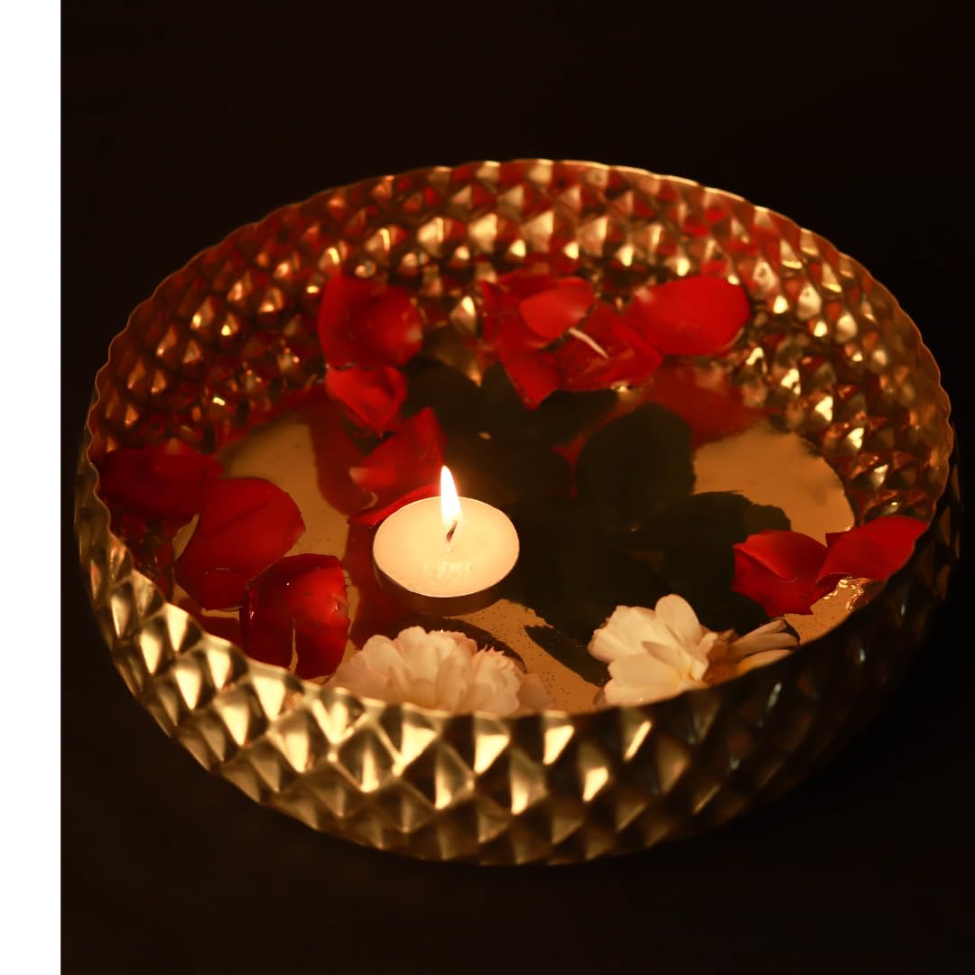 Brass Urli Bowl - 9 Inch