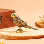 Exotic Brass Parrot - 3.5 Inch