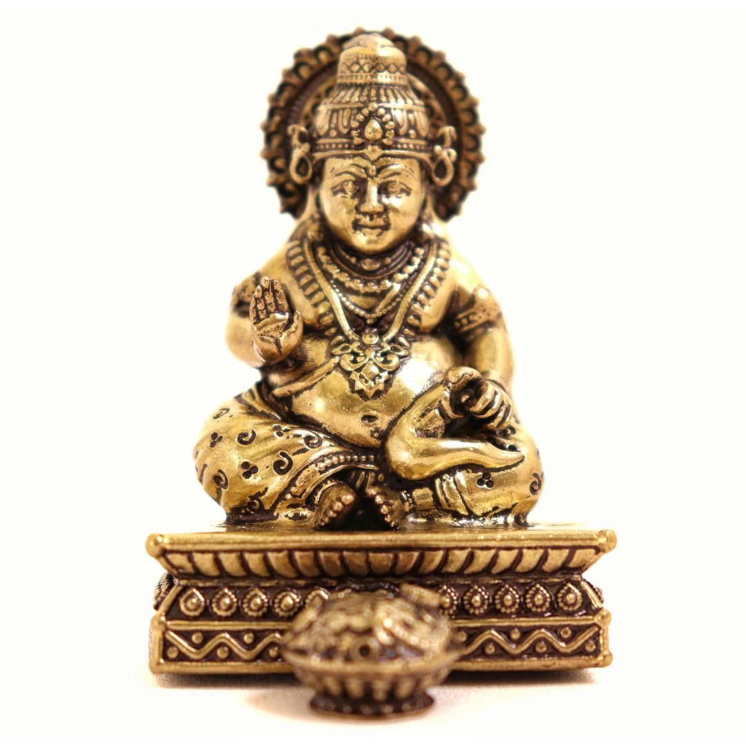 Brass Kuber Murti - 2 Inch