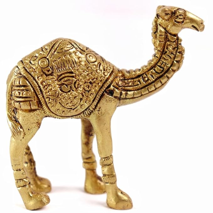 Brass Camel Statue for Vastu - 3 Inch