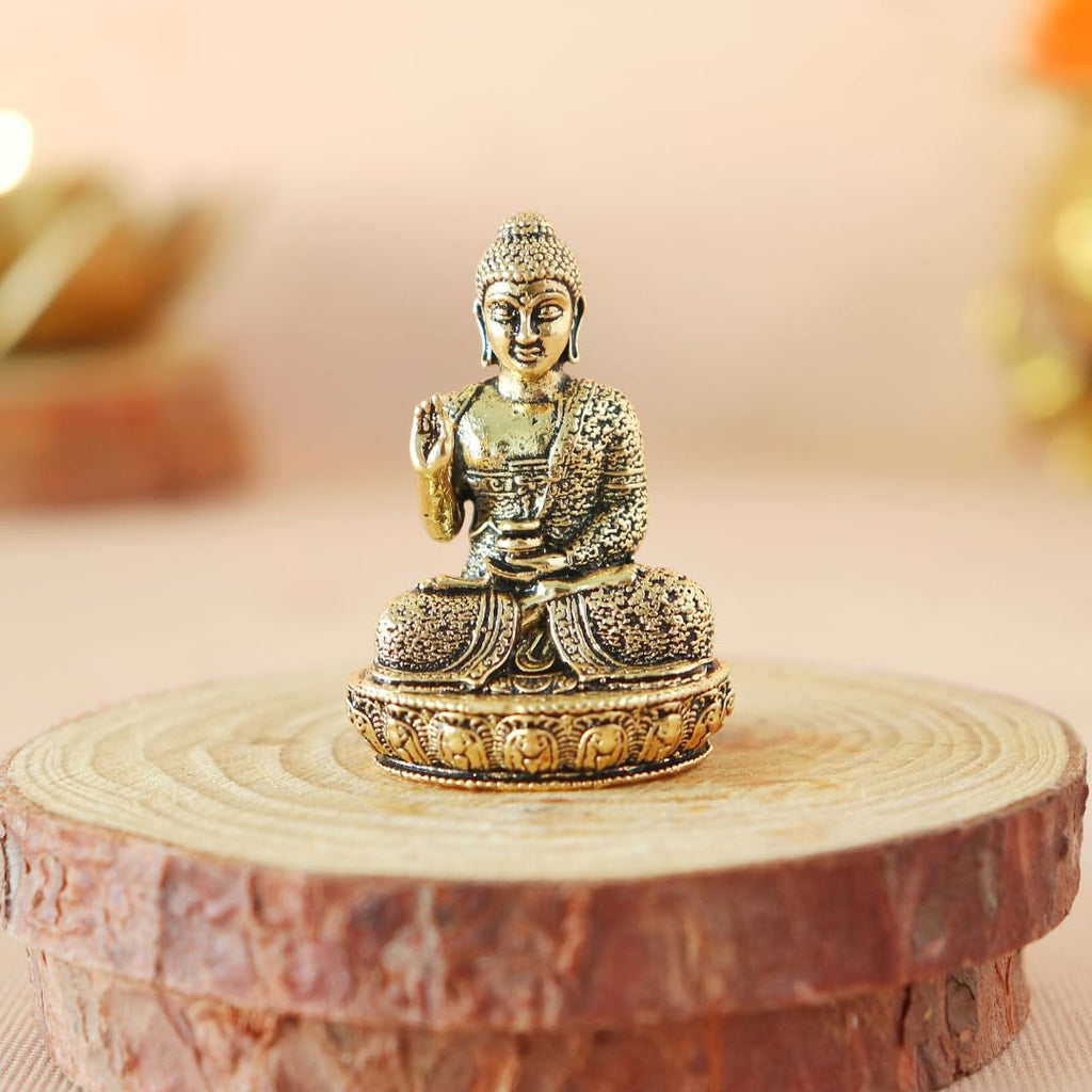 Lord Gautam Buddha Statue | 1.5 Inch | Small Murti Idols |