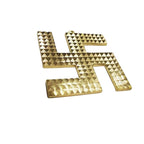 Swastik Pyramid (Brass)  3.5 Inch