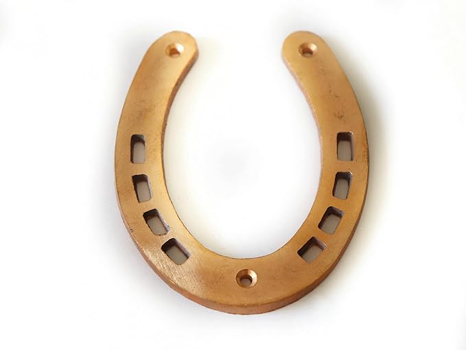 Goodluck Horse Shoe (घोड़े की नाल) (Copper) 3.5 Inch