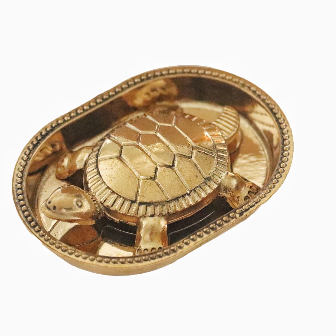 Brass Kachua for Good Luck - 3 Inch