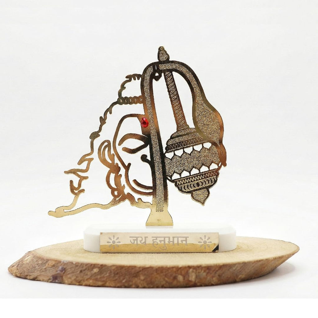 Hanuman Ji for Car Dashboard | 4.5 Inch | Office Desk | Study Table | Statue | जय श्री राम |