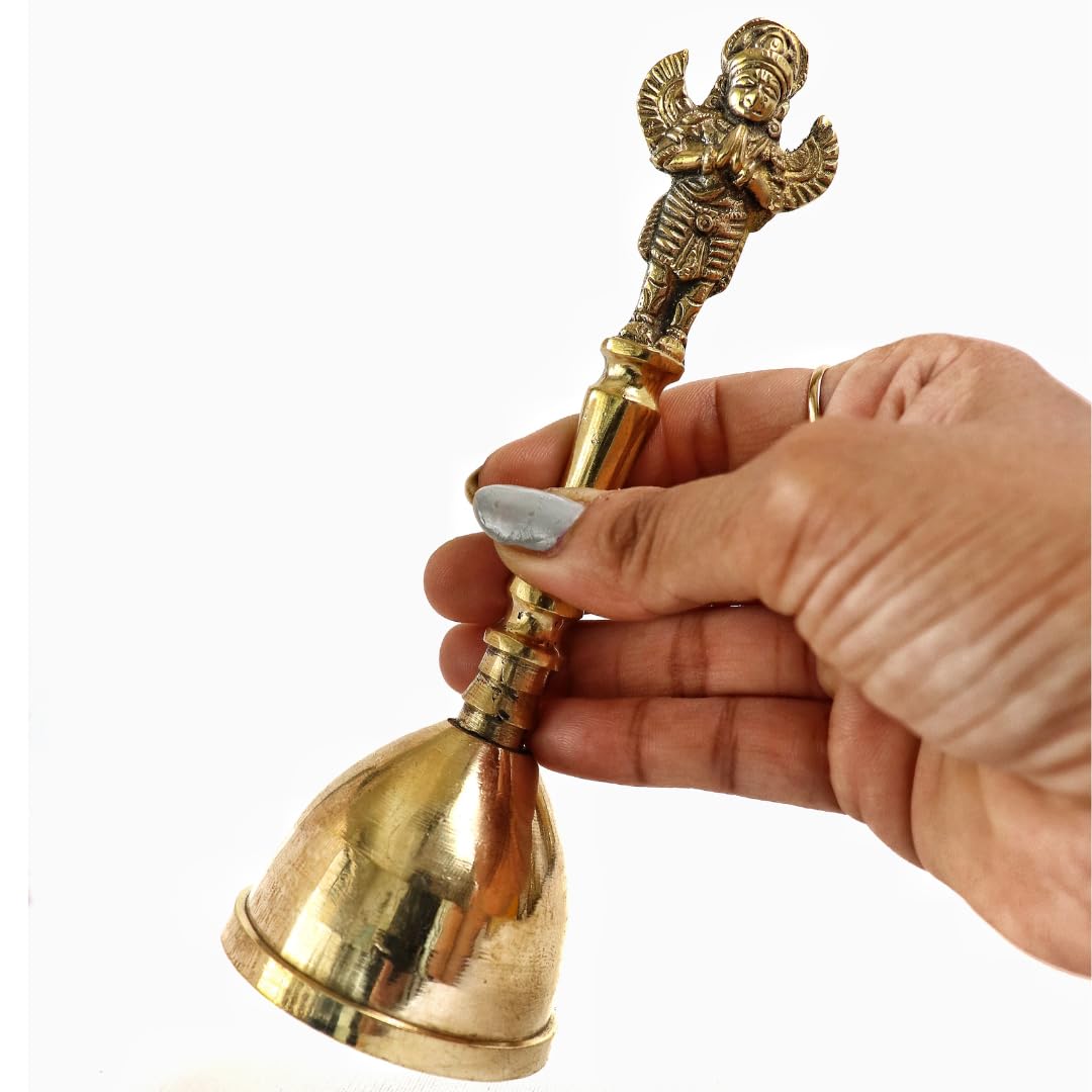 Garud Brass Bell - 6 Inch