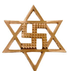 Copper Star Swastik Pyramid Yantra