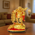 Laughing Buddha for Good Luck | 7 Inch | Feng Shui & Vastu | Home Decor | Statue |Living Room |