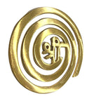 Brass Shree Round Helix