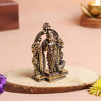 Brass Kartikeya Idol | 3 Inch | Murugan Statue |Lord Subramanya | Kumara |Kumaraswamy | Vel | Skanda Murti |