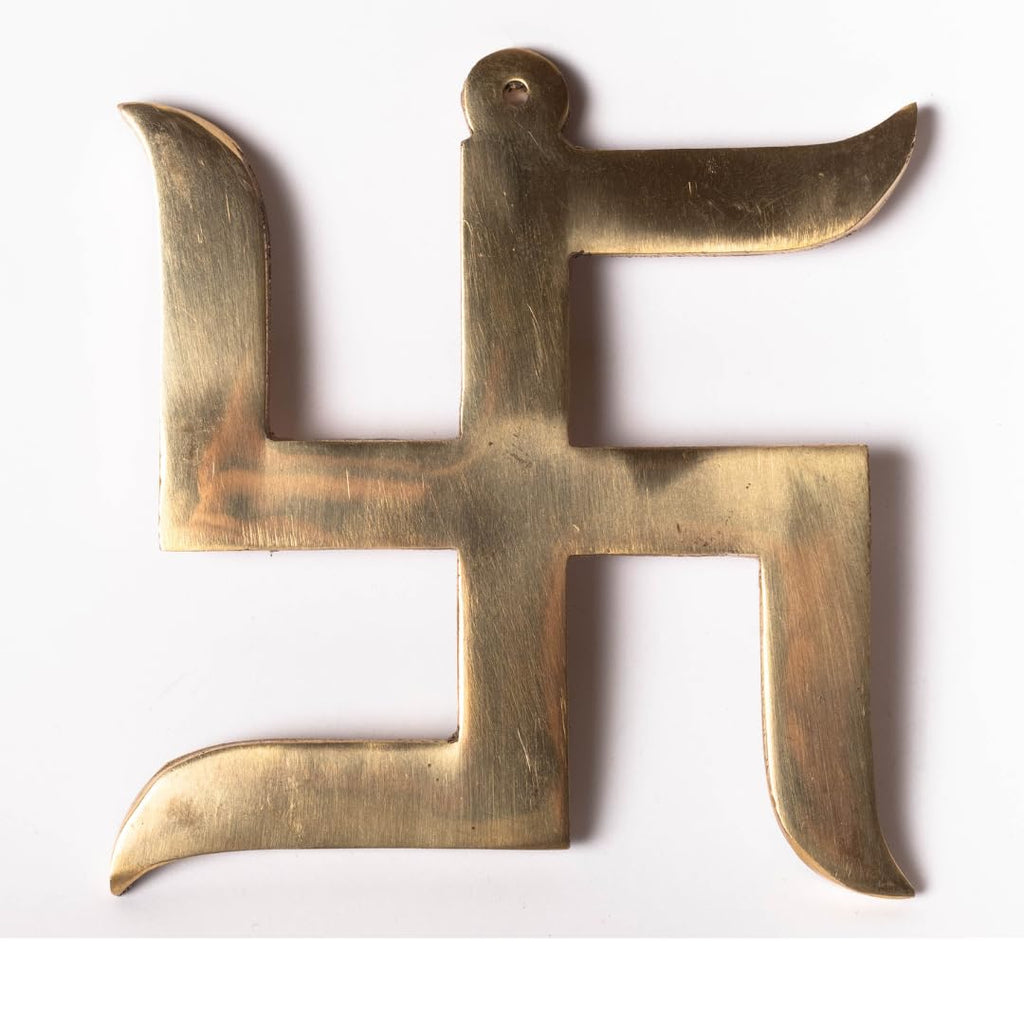 Brass Swastik - 3 Inch
