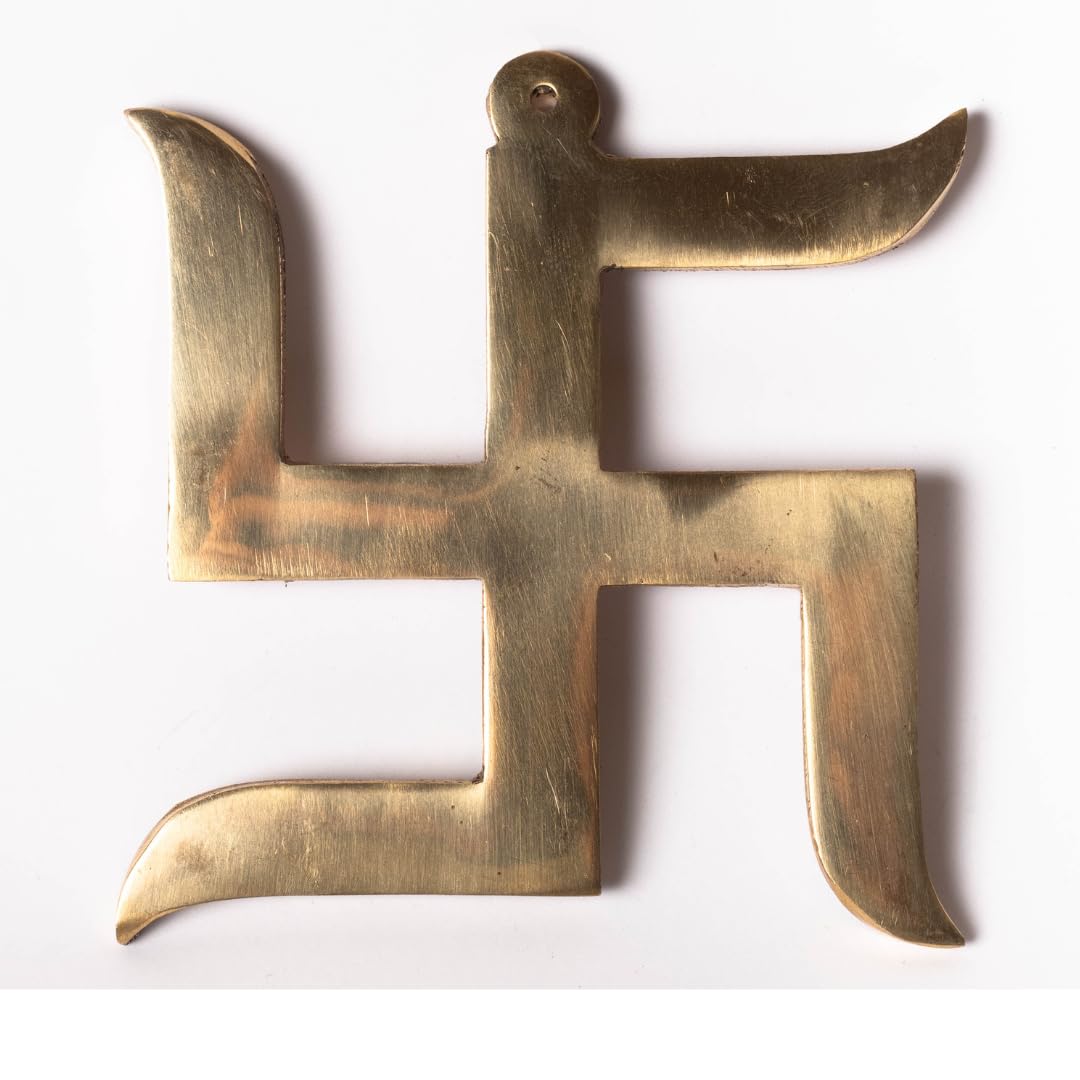 Brass Swastik - 3 Inch
