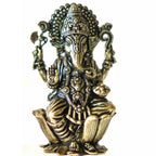 Brass Ganpati Ji God Idol's | 2 Inch | Pooja Room - Home Decor