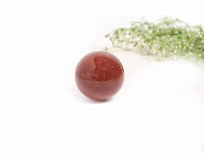 Natural Red Jasper Crystal Ball