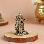 Brass Murugan Idol Mini | 2 Inch | Kartikeya Idol | Lord Kumaraswamy |