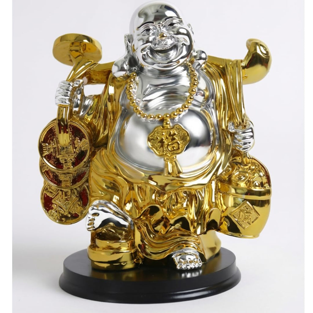 Laughing Buddha for Gift | 7 Inch | Money and Good Luck | Feng Shui Decorative Showpiece | Money | Statue |