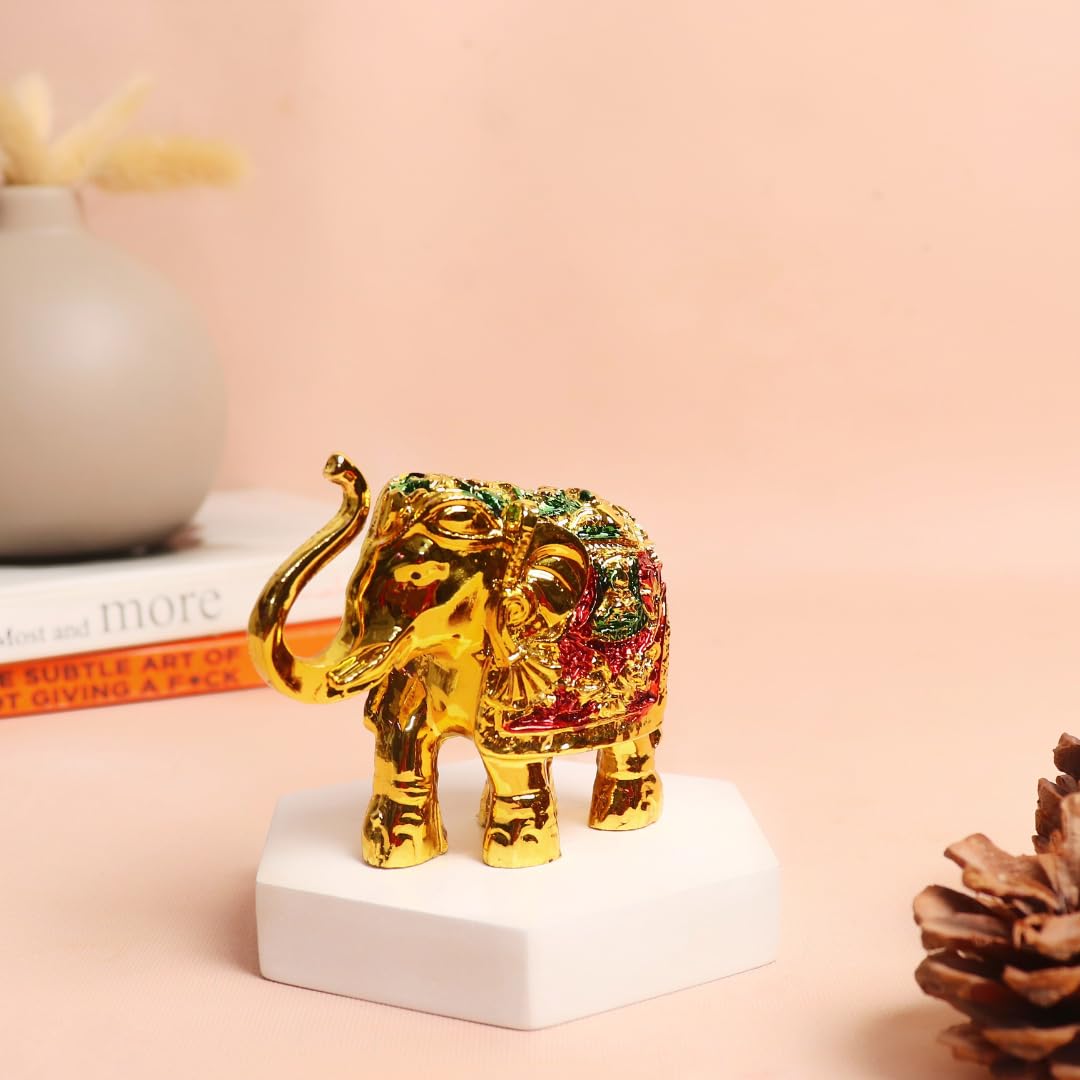 Elephant Statue for Good Luck | 3 Inch | Decorative Items