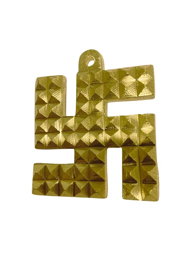 Brass Swastik Pyramid