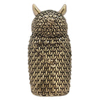Brass Owl Statue for Good Luck - 3 Inch | Idol for Home Decor | Showpiece |