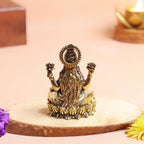 Brass Lakshmi Devi Idol | 3 Inch | Mata Murti | Pooja Room |