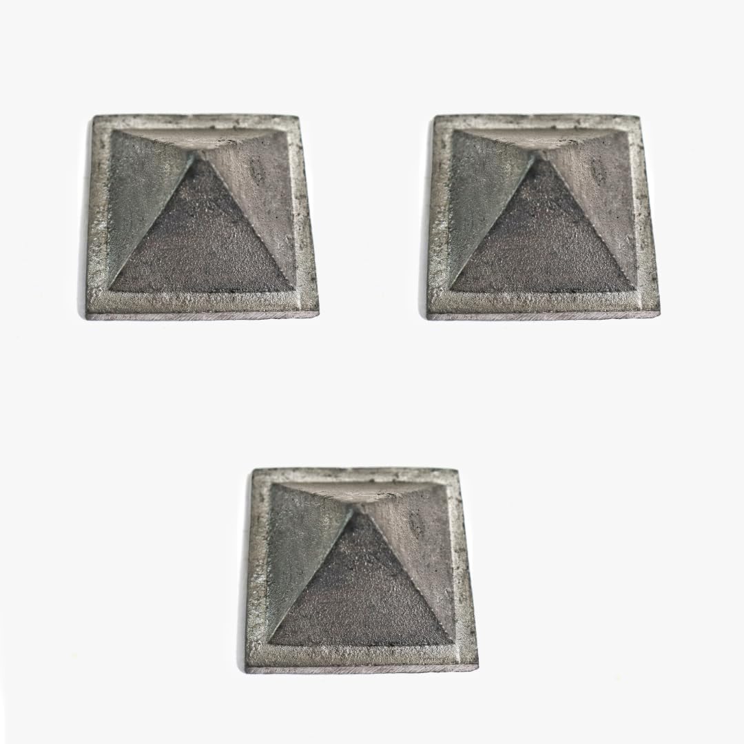 Lead Pyramid for Vastu Set of 3 | 2 Inch | South West Dosh Remedy |