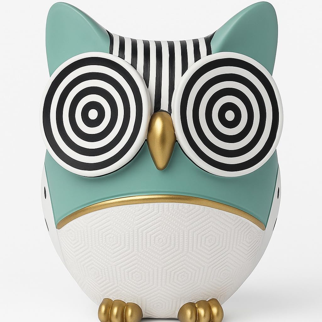 Owl Statue for Good Luck - 4 Inch