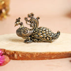 Brass Finecrafted Small Peacock Decoration Items | 2.5 Inch |