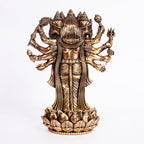 Brass Standing Panchmukhi Ganesh Idol | 6 Inch | Ganesha Murti | Home Temple | गणपति बप्पा मोरया |