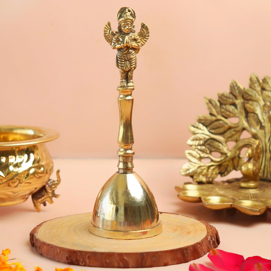 Garud Brass Bell - 6 Inch