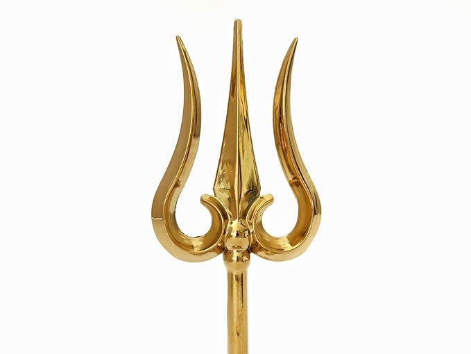 Zinc Trishul Stand - 6 Inch