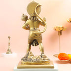 Resin Hanuman Ji Murti | 12 INCH | Big Statue |Bajrangbali Idol | Hanuman with Gada | Sankat Mochan Hanuman |