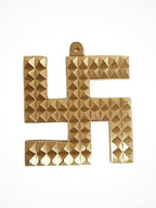 Swastik Pyramid (Brass) 3 Inch