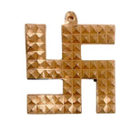 Copper Swastik Pyramid - 3 Inch
