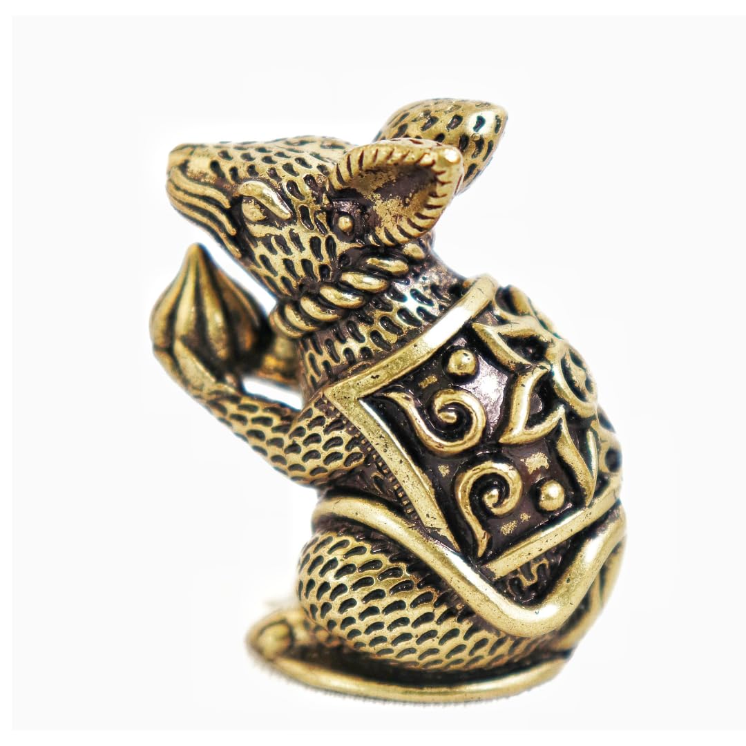 Brass Rat for Ganesh - 1.5 Inch