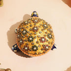 Meenakari Tortoise for Good Luck for Home - 3.5 Inch