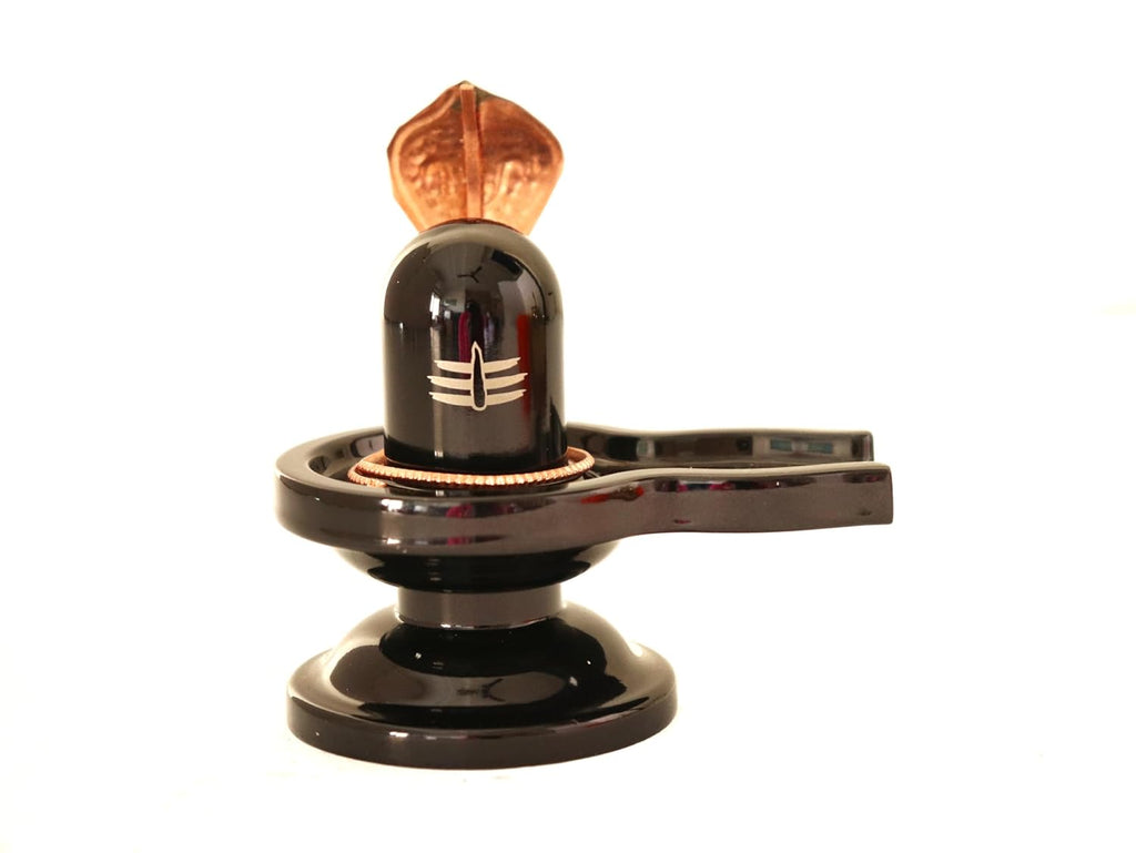 Zinc Shivling for Home - 3.5 Inch