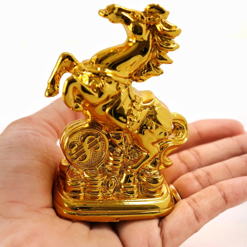 Small Horse Showpiece | 3.25 Inch | Horse Statue for Home Decor | Fengshui Items |