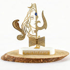 Shiva Idol | 4.5 Inch | Statue | Car Dashboard | Shiv Shakti Trishul for Car |
