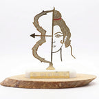 Ram Ji for Car Dashboard | 4.5 Inch | Maryada Purushottam | जय श्री राम | Office Desk |