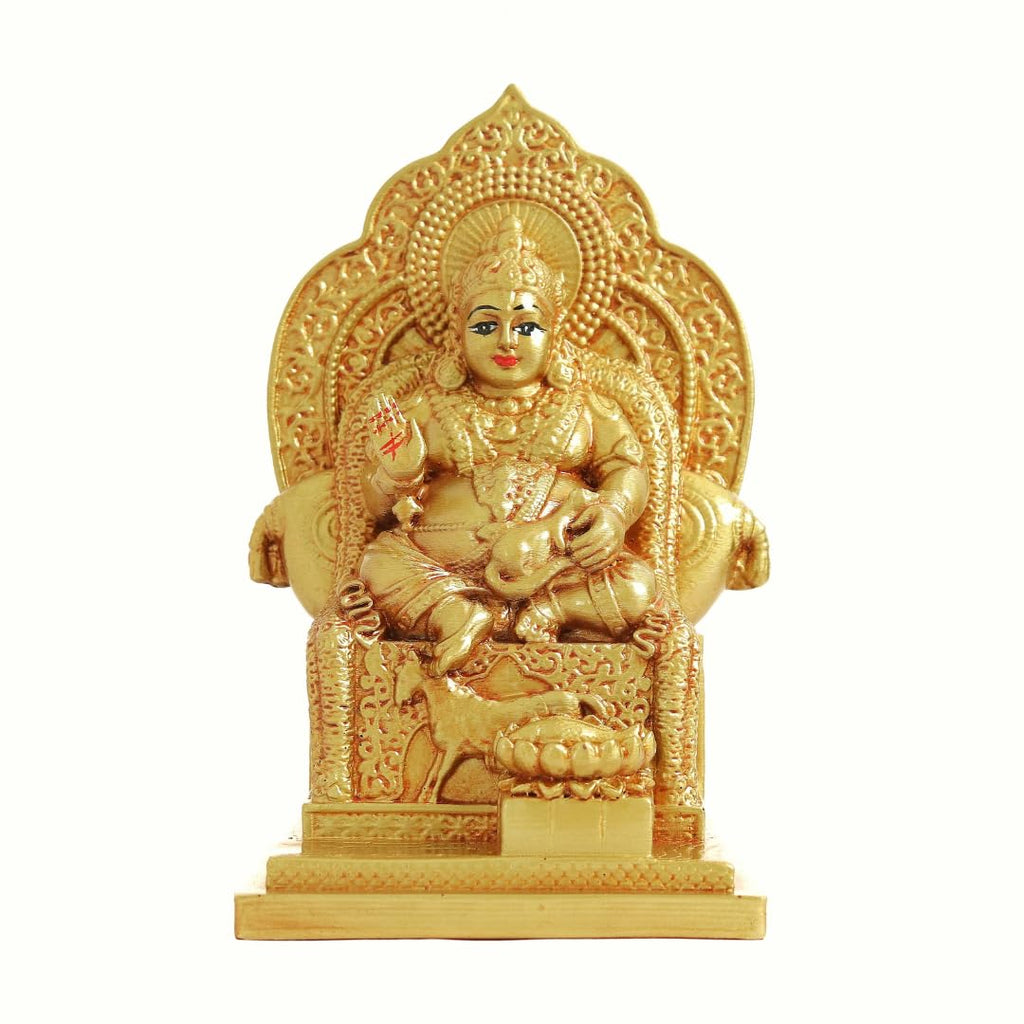 Resin Kuber Ji Ki Murti | 9.5 Inch | Kubera Idol |  Vastu Showpiece for Good Luck | Home & Office |