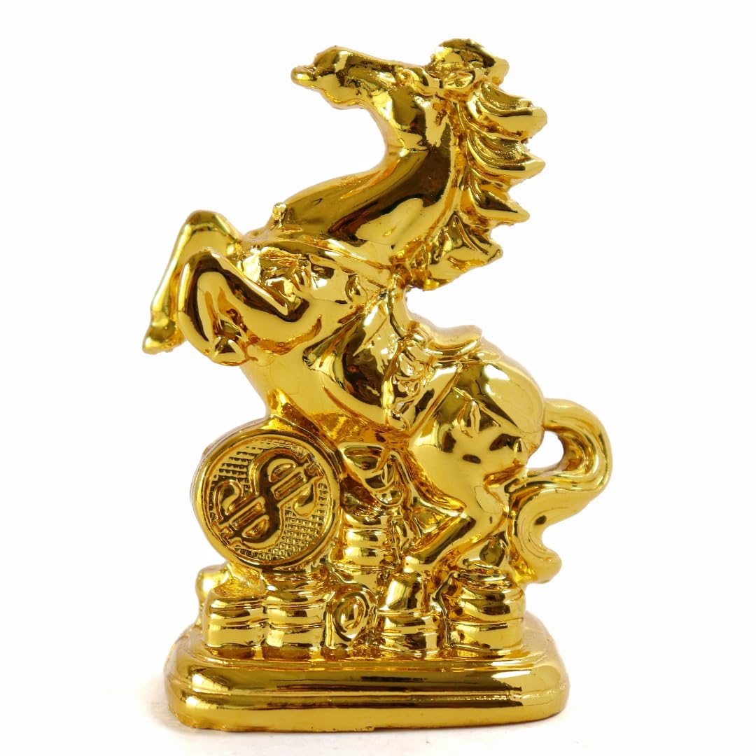 Small Horse Showpiece | 3.25 Inch | Horse Statue for Home Decor | Fengshui Items |