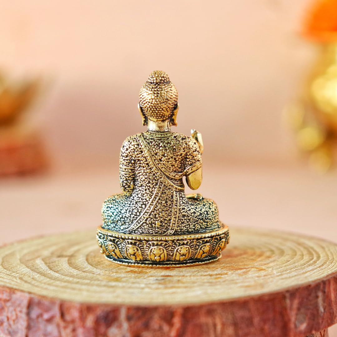Lord Gautam Buddha Statue | 1.5 Inch | Small Murti Idols |