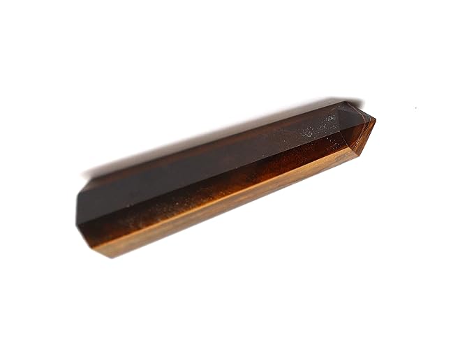 Tiger Eye Stone Crystal Wand