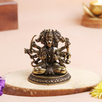 Brass Panchmukhi Hanuman Ji Ki Murti | 3 Inch |