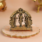Brass Ram Darbar Idol | 3 Inch | Lord Ram, Sita, Lakshman & Hanuman Murti | जय श्री राम |